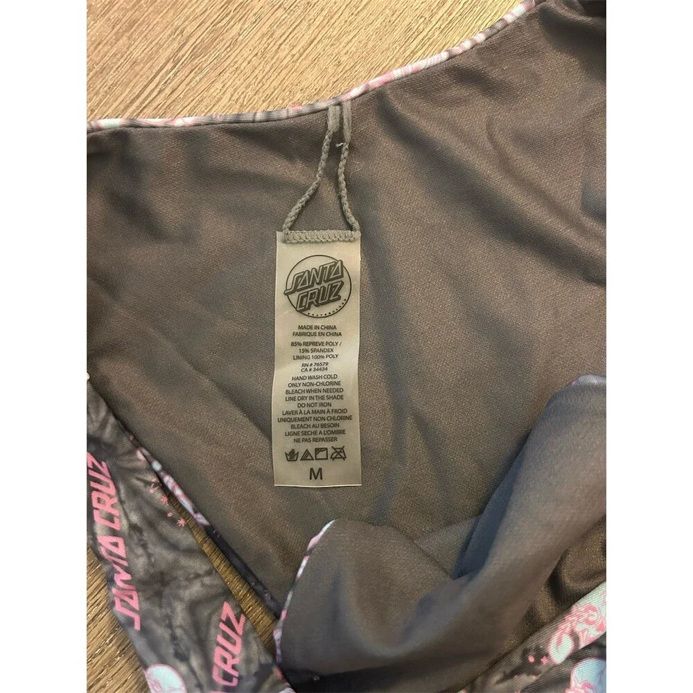 Athleta Kamala Tankini Swim Set Womens Size M Multicolor Ikat Tank & Swim Shorts